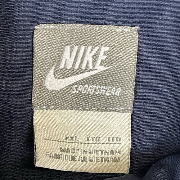 Nike Sportswear Jacket Mens XXL Blue Vintage Track Suit Full Zip Jacket Y2K - Picture 3 of 14